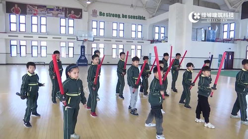 我的亚运期待 七 武术兵道走进校园,让同学们有了更高的目标