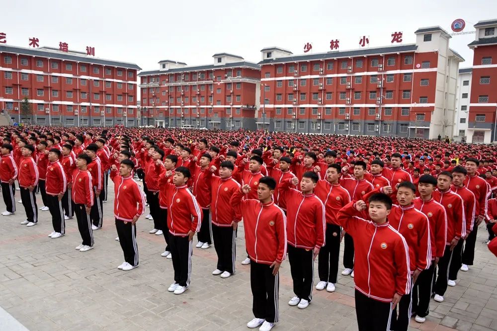 河南嵩山少林小龙武术学校一年多少学费